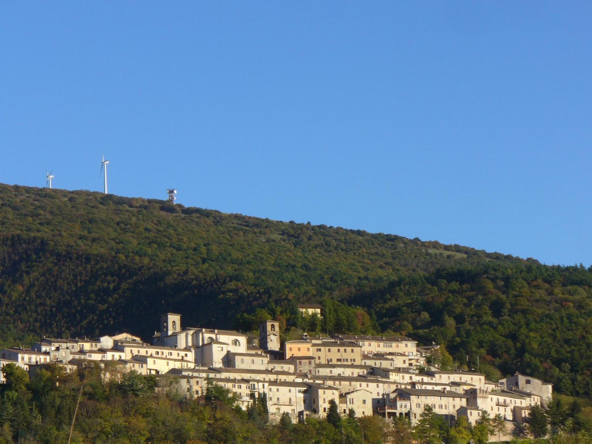Вилла Il Risveglio Dei Sensi Fossato di Vico Экстерьер фото